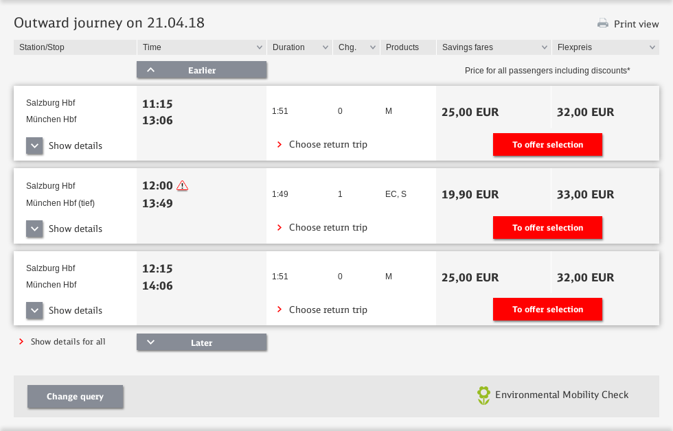 [Solucionado] trenes ¿Qué son los Deutsche Bahn ' s