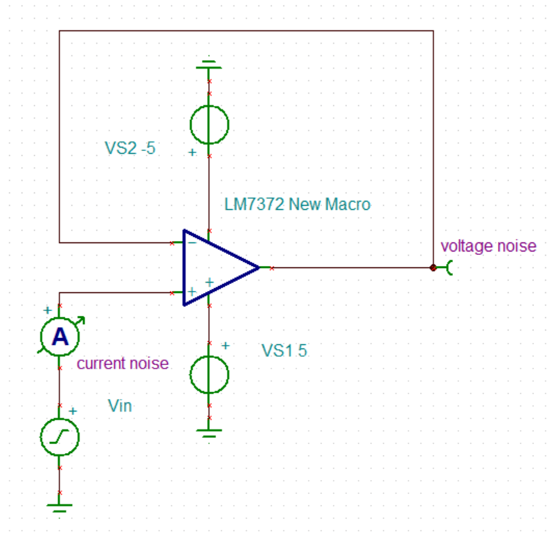 operational amplifier How to verify noise modelling in fully