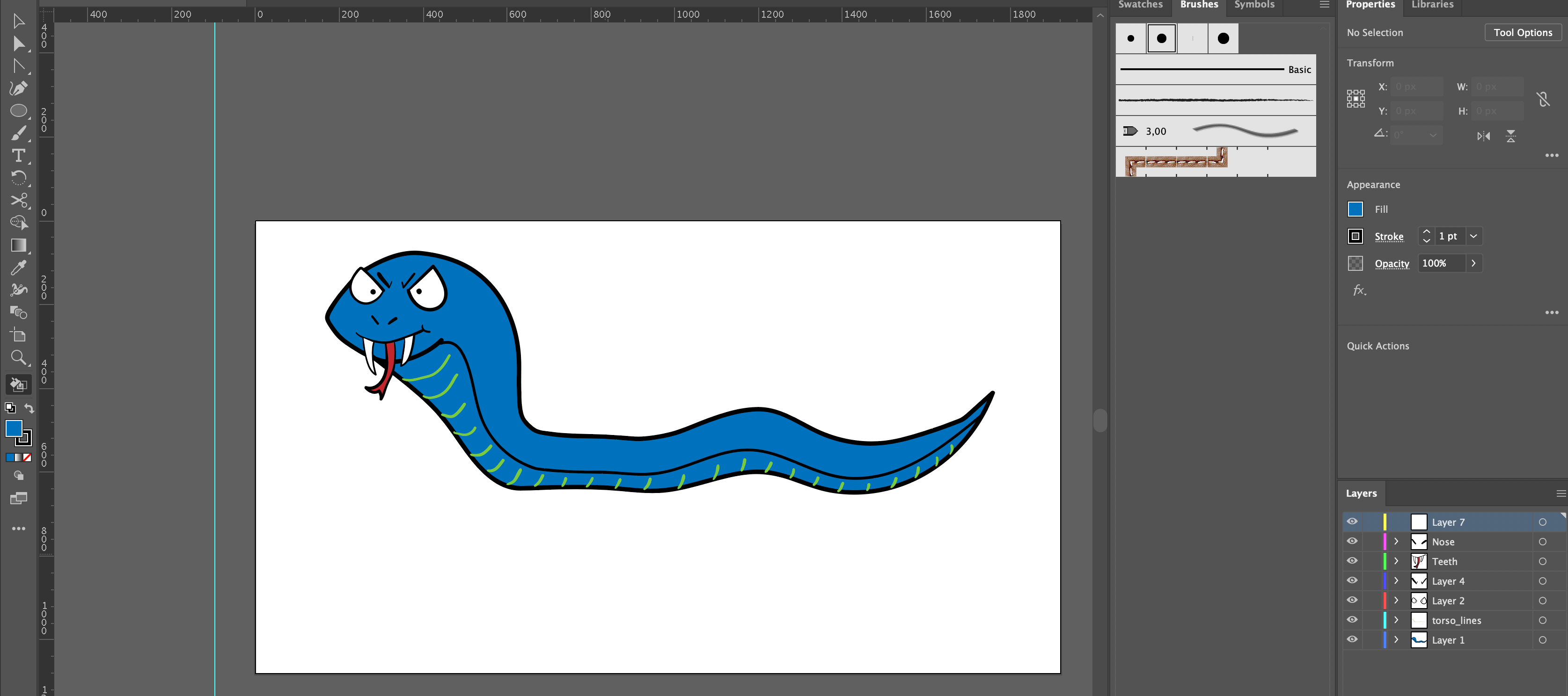 adobe illustrator How to fill space with color between two different