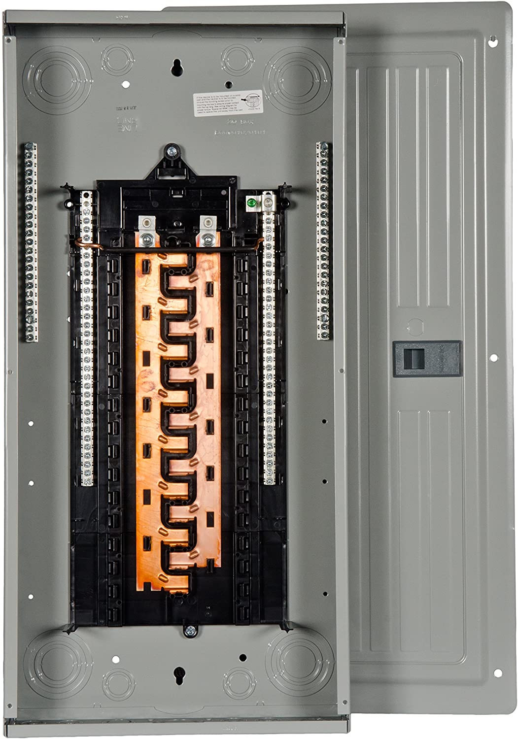 [SOLVED] Max amperage for “neutral tie strap” in daisy chained Siemens