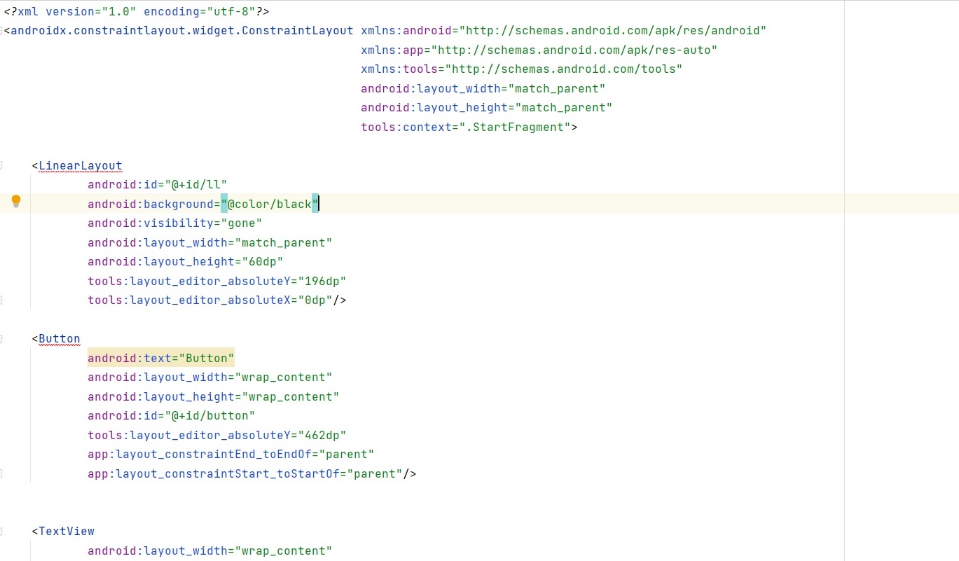 XML's arrangement android Stack Overflow
