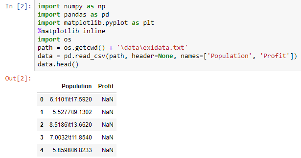machine learning Python how to build a text file for loading data