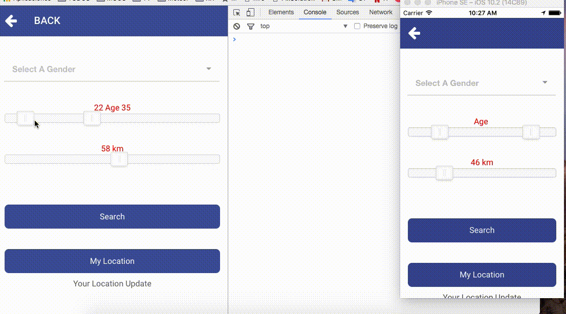javascript Range ui Slider Stack Overflow
