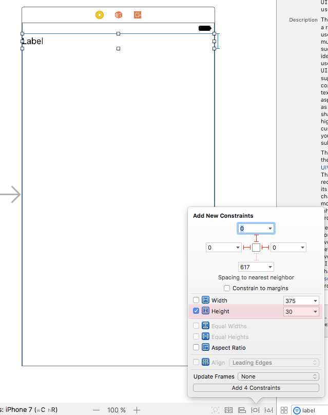 ios Can't Change Height of Label Using Autolayout Stack Overflow