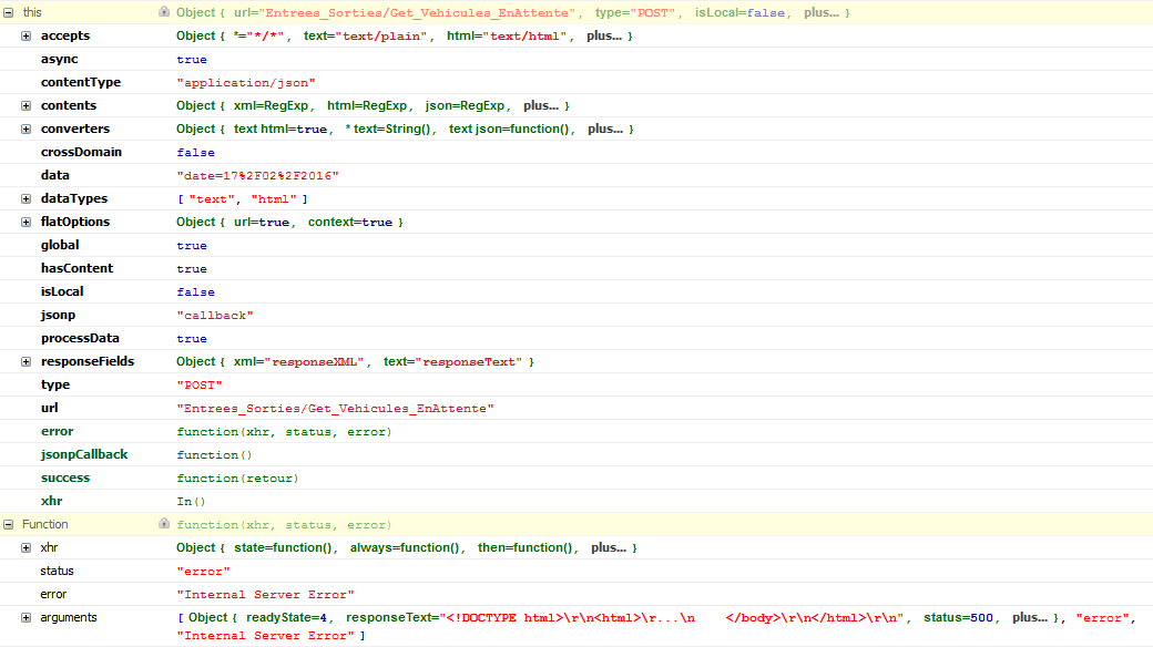 Sending a parameter from Javascript to a controller Stack