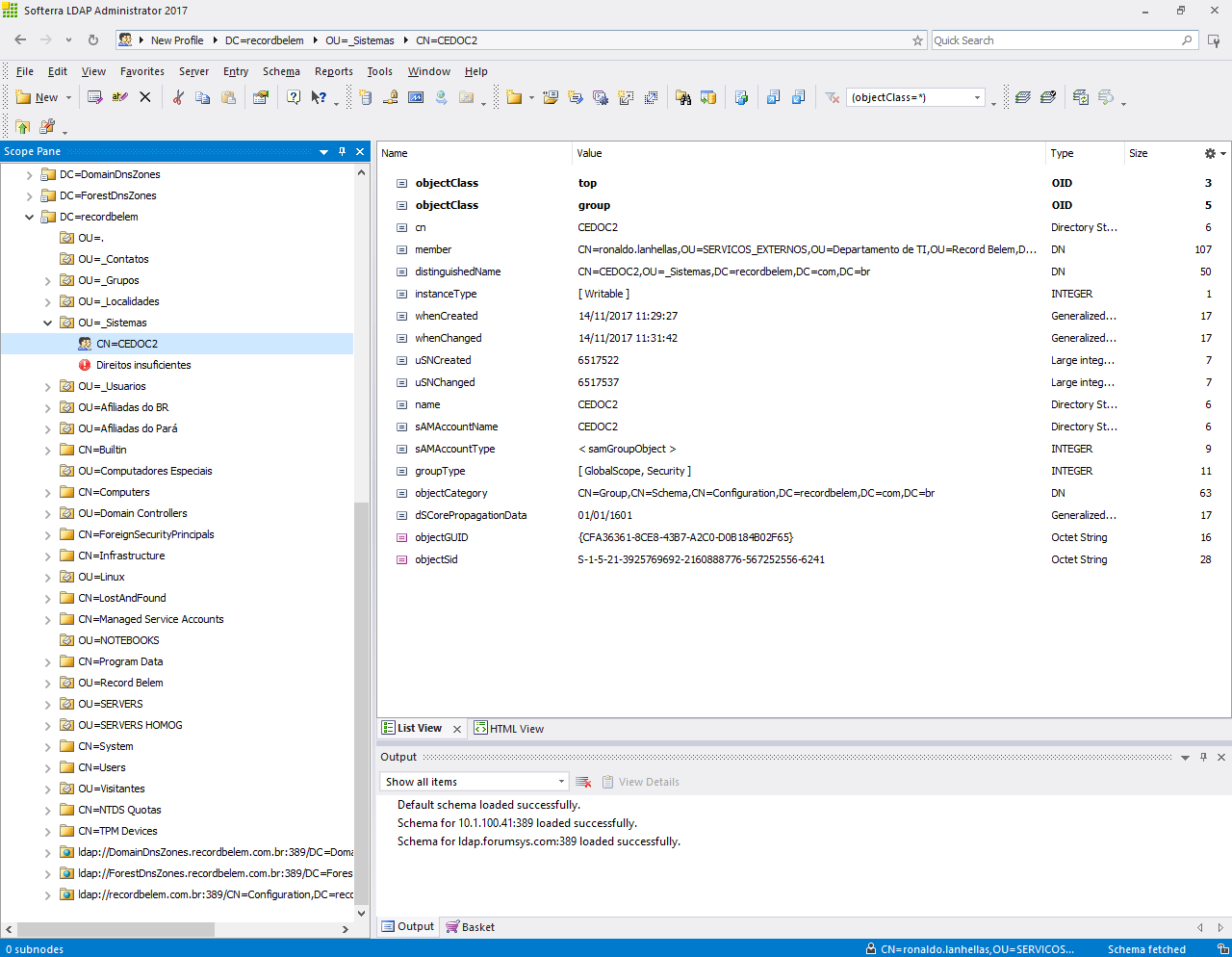 Distinguished Name Active Directory constructionnowbot