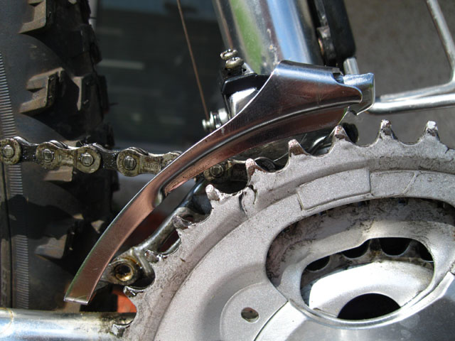 maintenance Front derailleur rubbing against chainring Bicycles