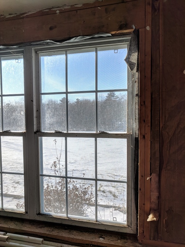 electrical How to run romex around window with no studs? Home