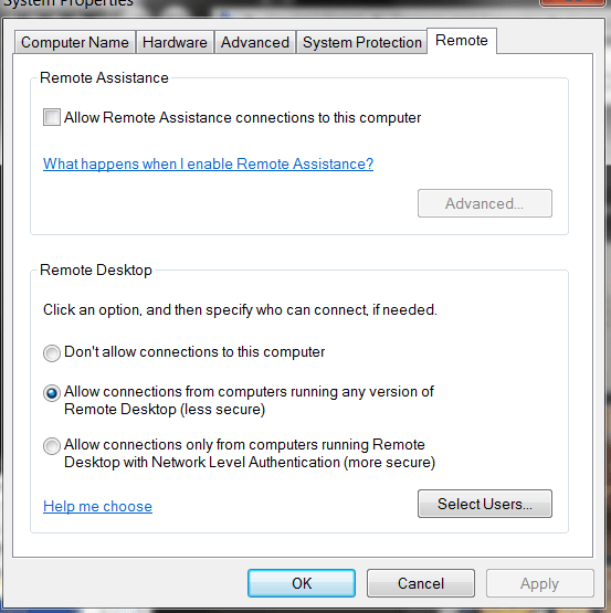windows 7 RDP is enabled but doesn't show up in netstat Super User