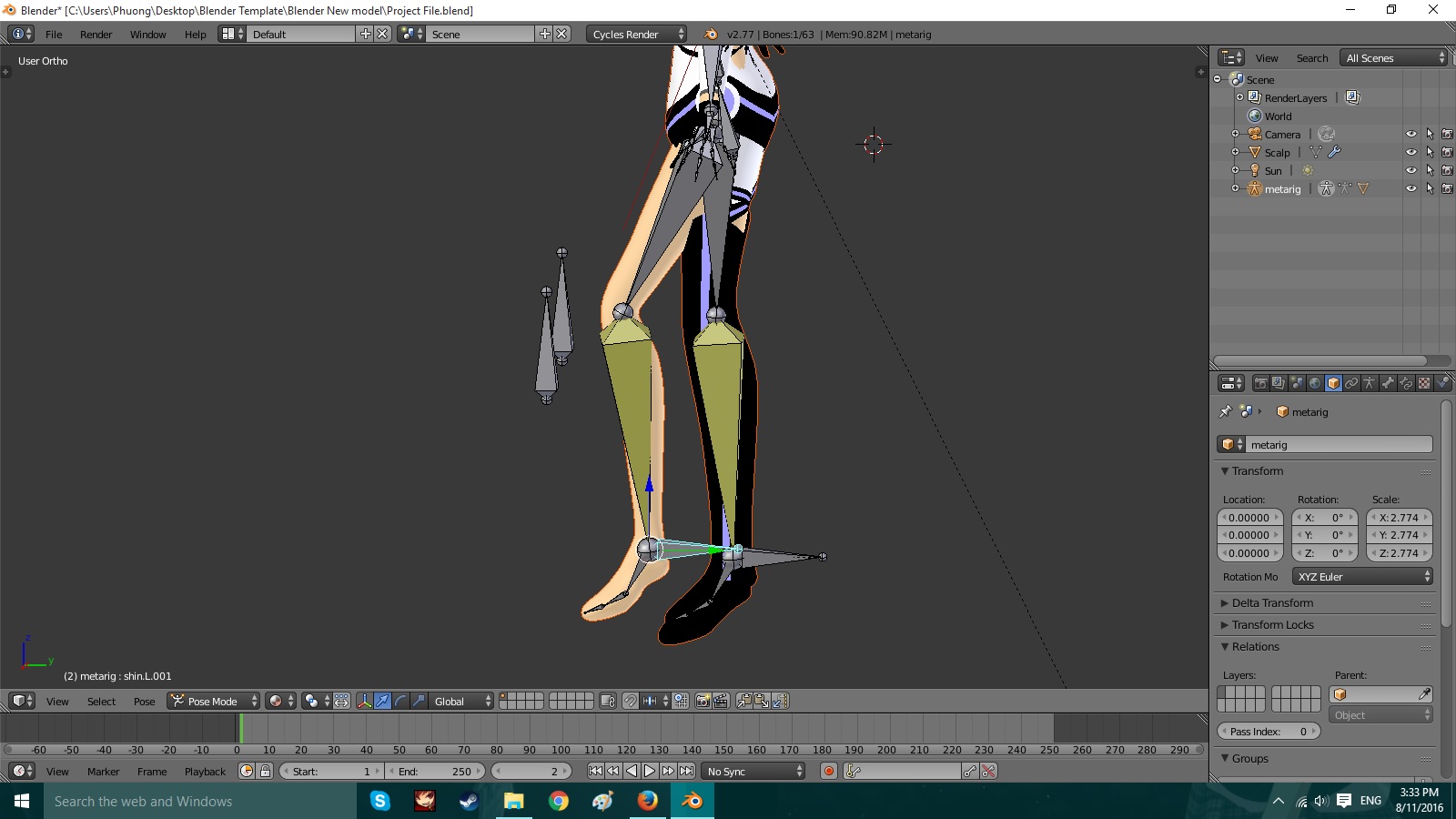 modeling Rigging multiple meshes Blender Stack Exchange
