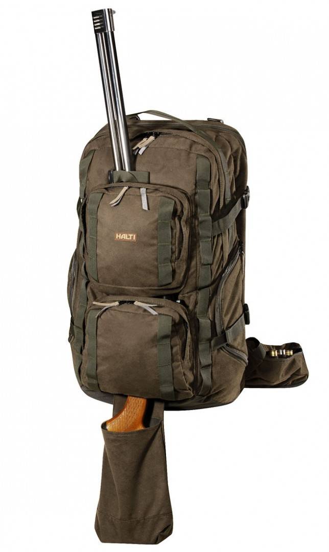hiking Backpack with rifle/bow holder without camo? The Great