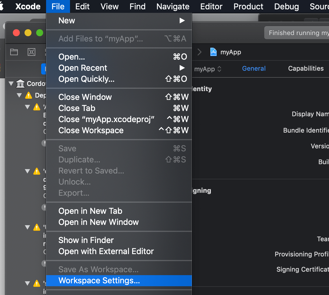 [ios] Xcode 10 A valid provisioning profile for this executable was