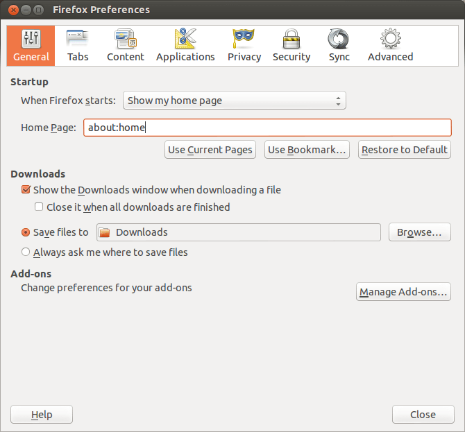 12.04 Ubuntu preinstalled laptop How to change the default search