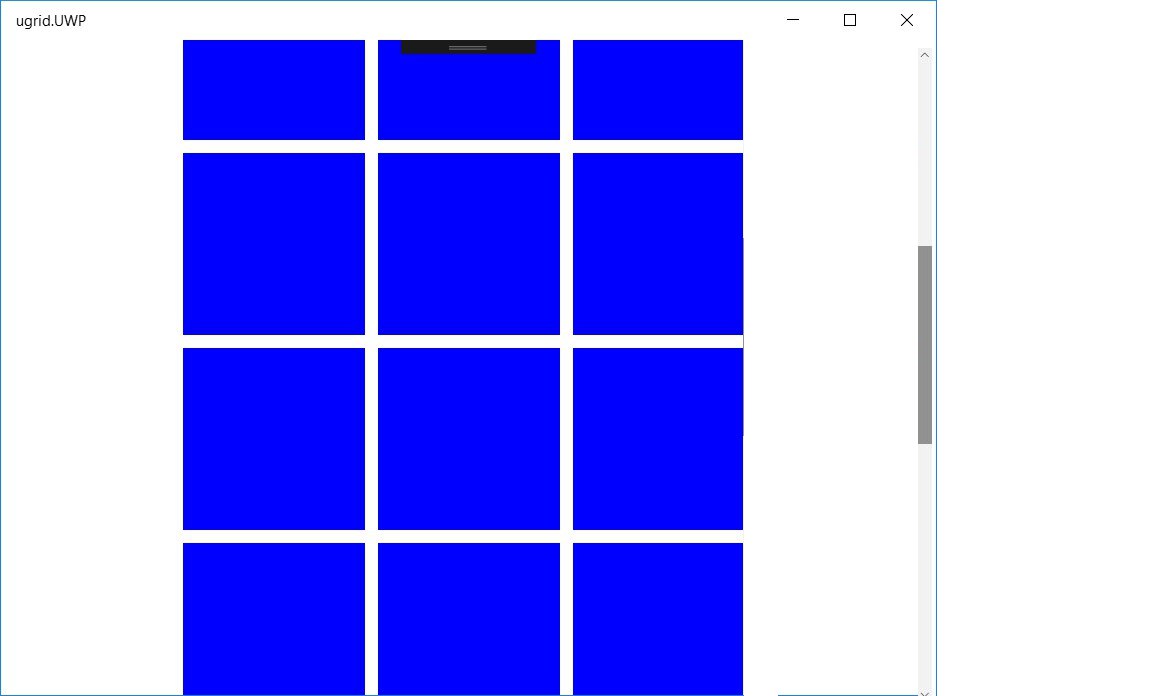 c scrollbar in grid in xamarin Stack Overflow