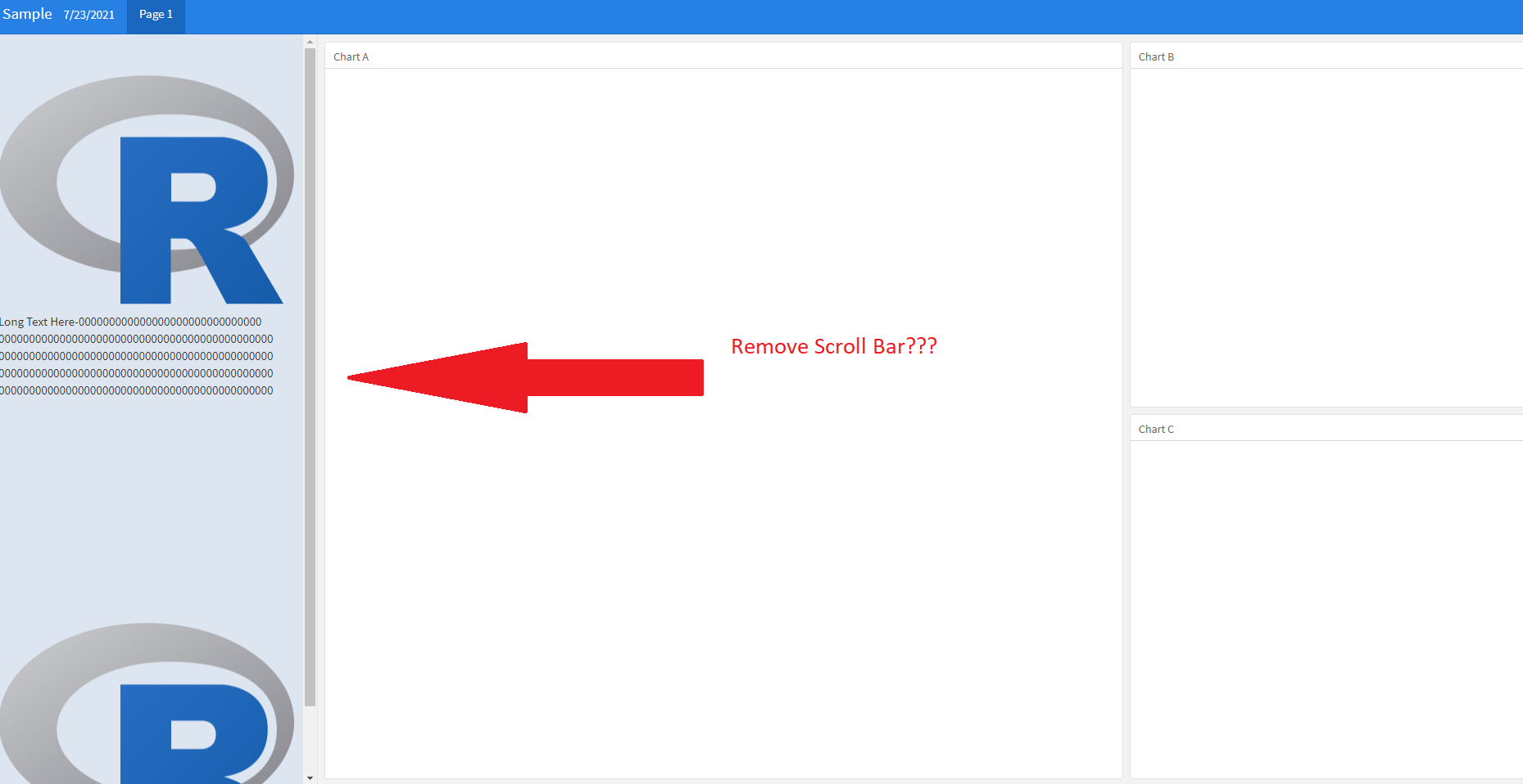 html How to prevent sidebar from scrolling flexdashboard inputs? R and Rmarkdwown Stack Overflow