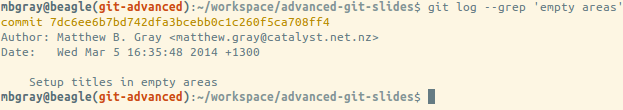 Get Git commit hash from commit message Stack Overflow