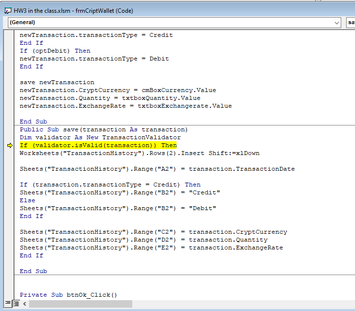 excel VBA Type mismatch(error 13) on inheritance, user from Stack