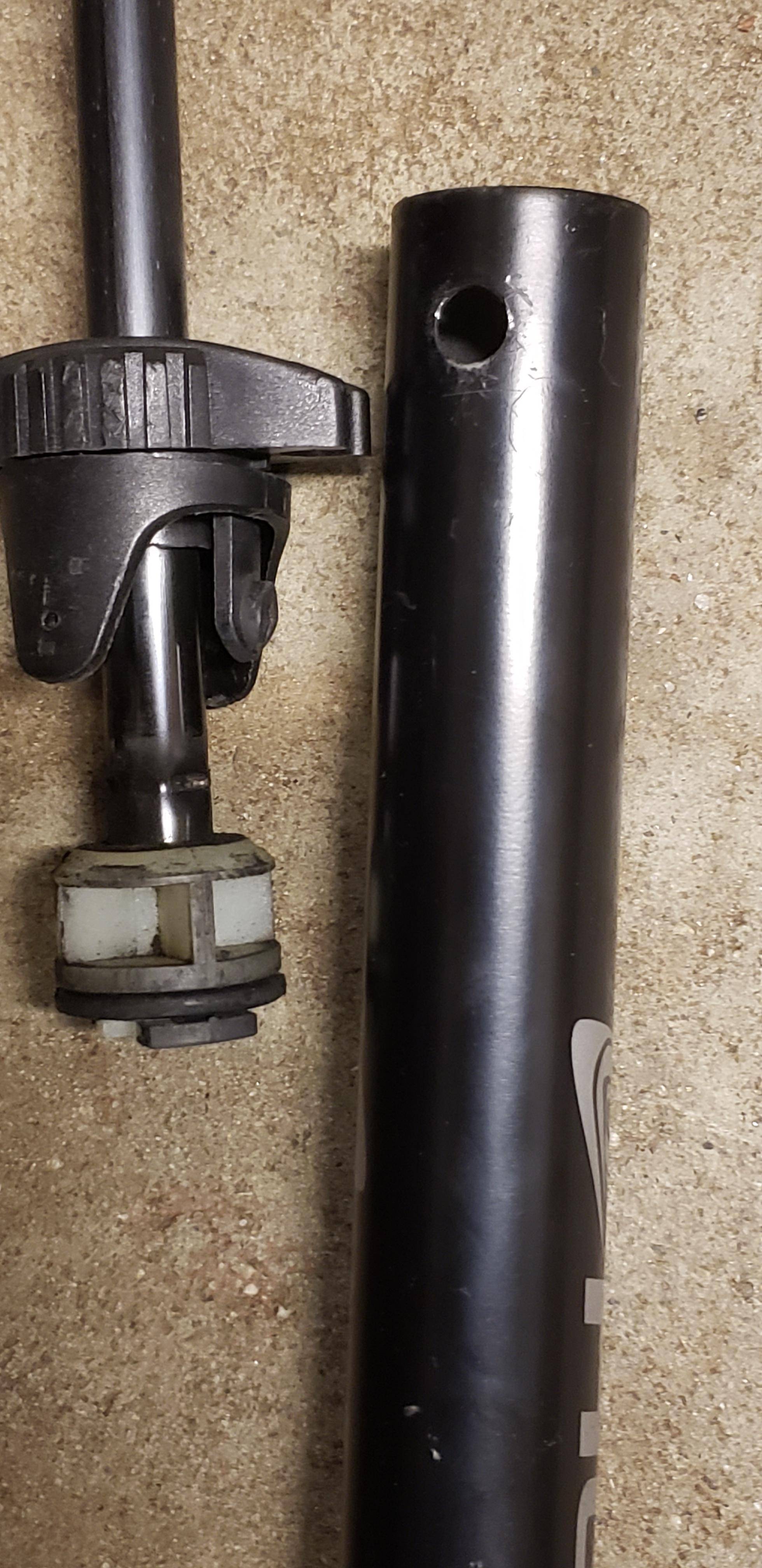 EVO Hurricane Bicycle Pumps how to remove the plunger? Bicycles