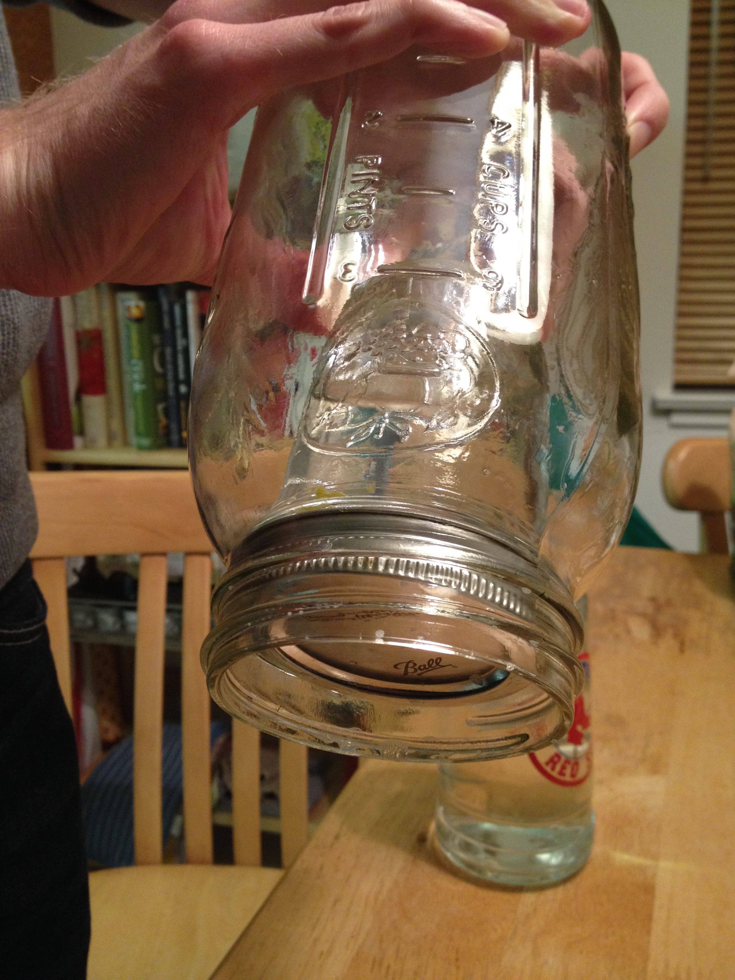 equipment Mason jar stuck inside another Seasoned Advice