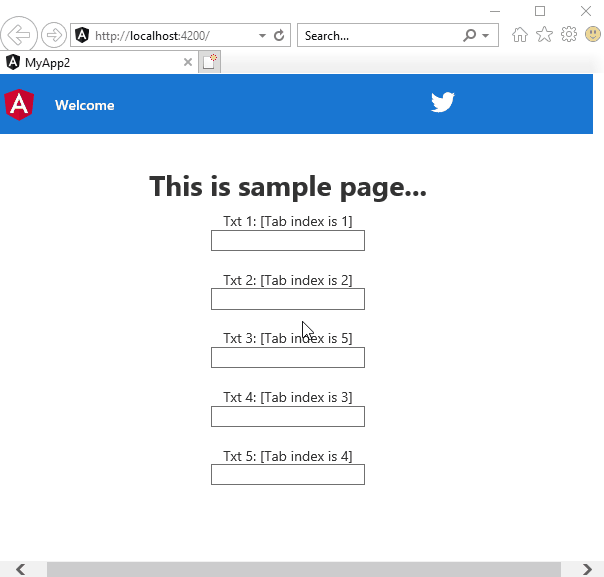 typescript IE 11 "tabindex" issue. have to press tab key twice to