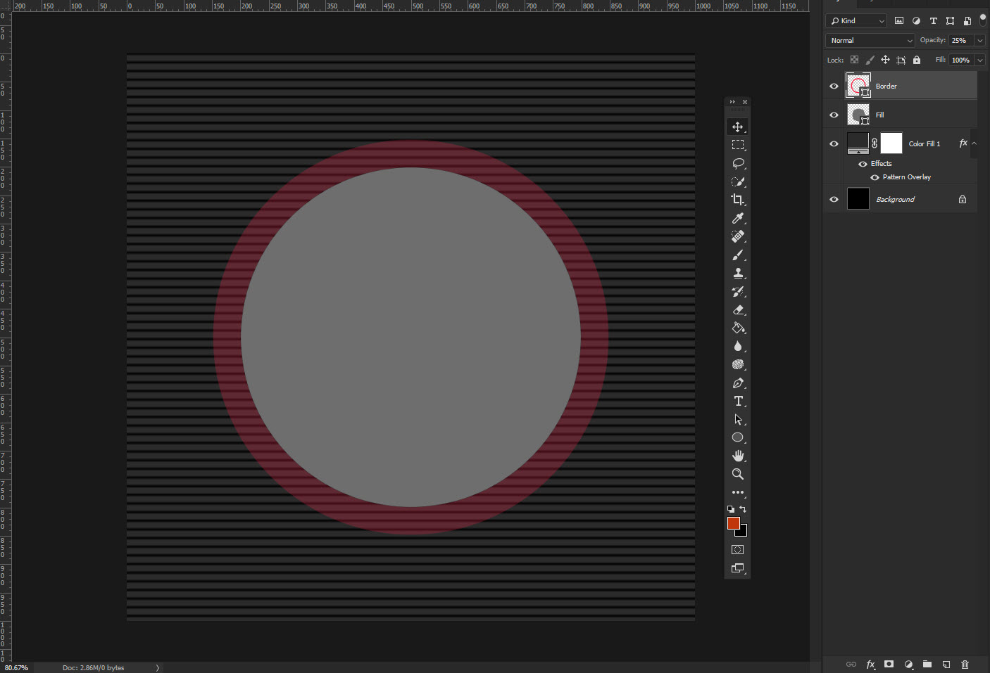 adobe How can I use two different opacity values on one shape? Graphic Design