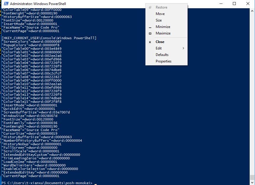 windows Powershell Color Schemes? Stack Overflow