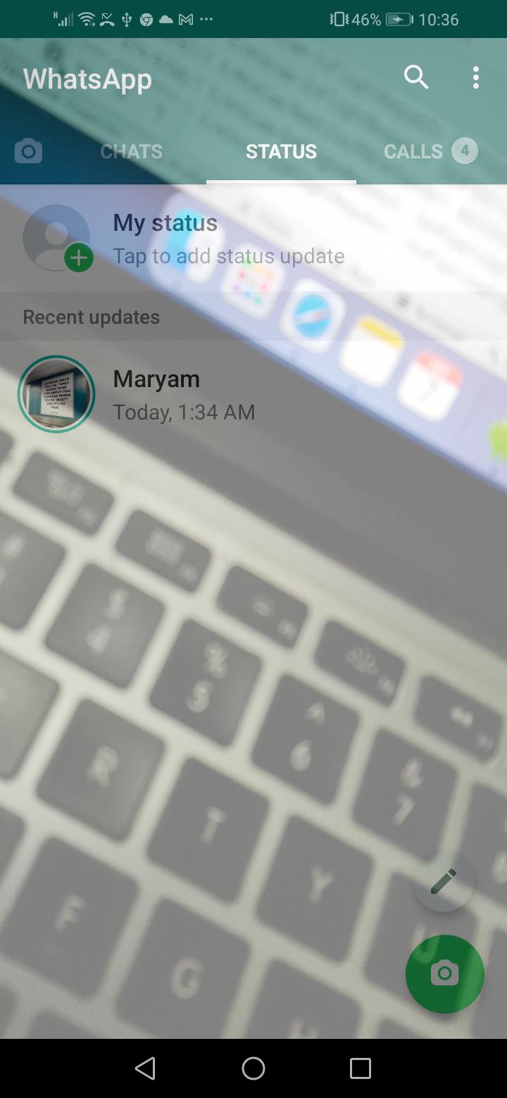 android How to display Transparent camera overlay over other apps
