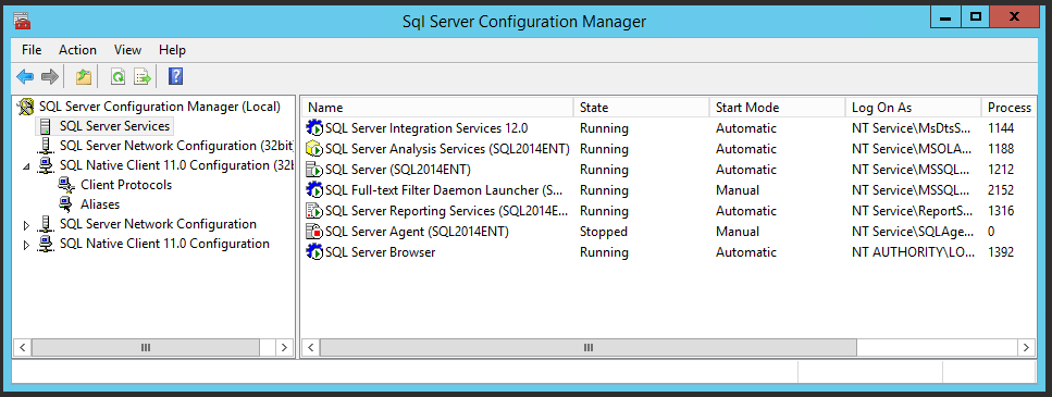 services Erro ao inicializar SQL Server Express Stack Overflow em