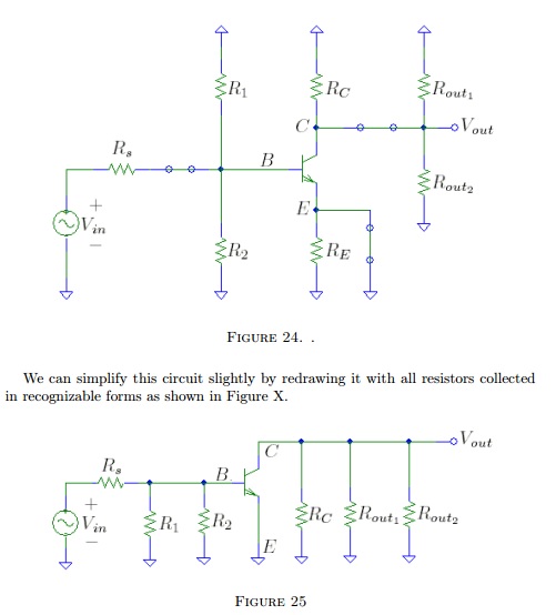 transistors DC Voltage Grounded with AC Input Electrical