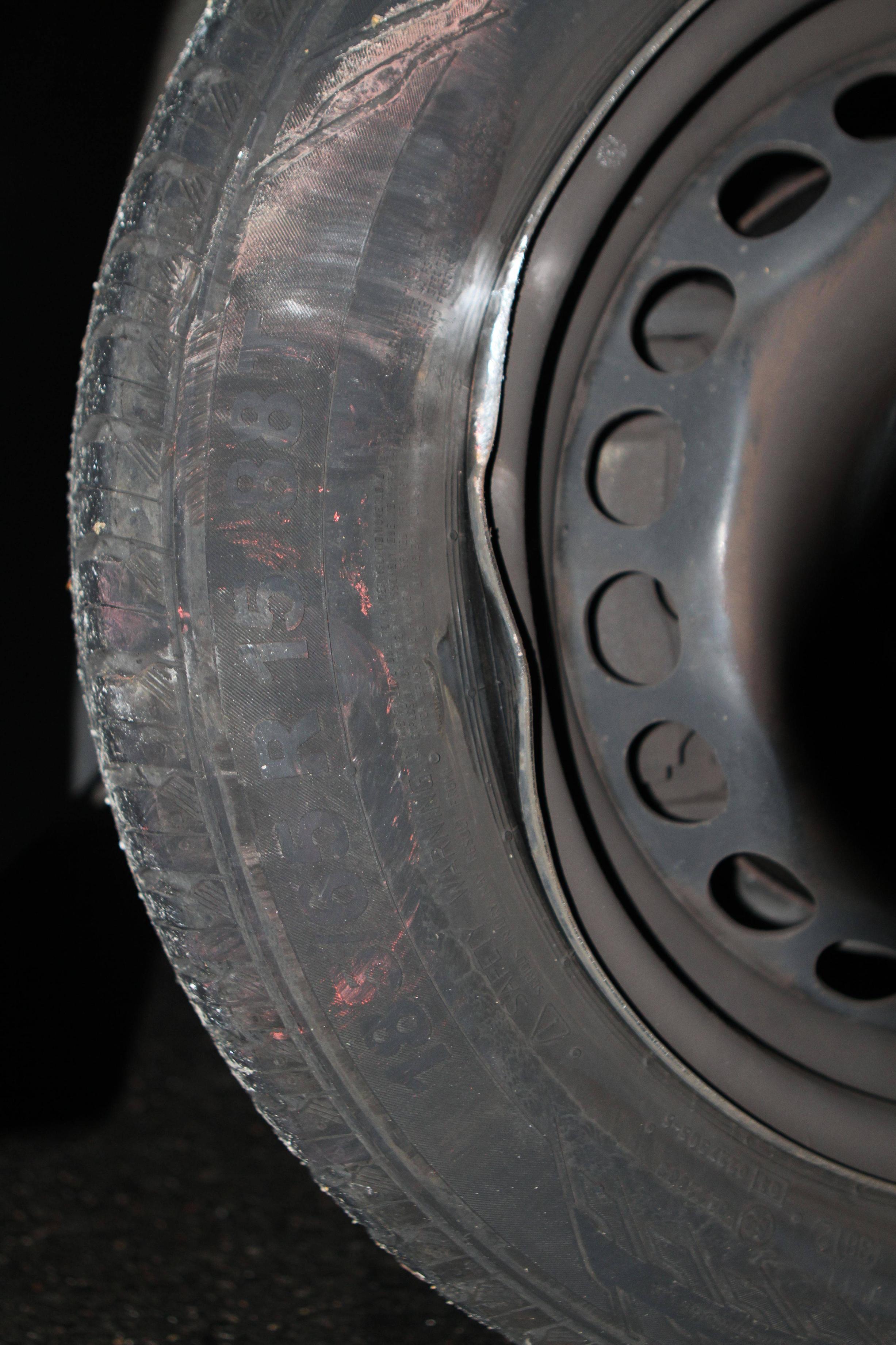 Should I throw away my wheels after they bumped in the sidewalks