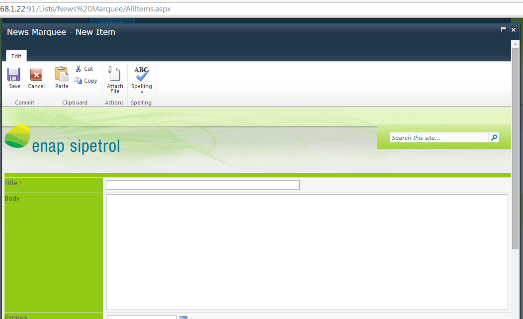 sharepoint enterprise Scroll Bar not showing after applying theme