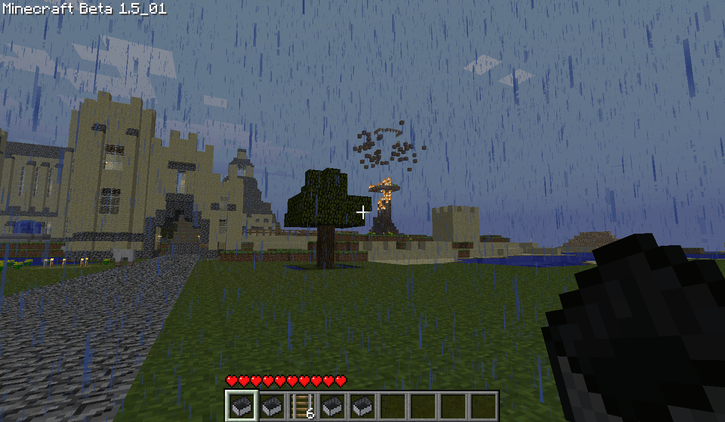 [Resuelta] minecraft ¿Pueden los rayos prender fuego a las