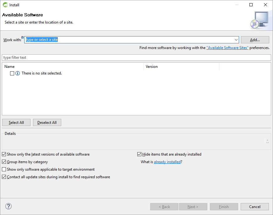 spring tool suite Not able to install sonarlint plugin