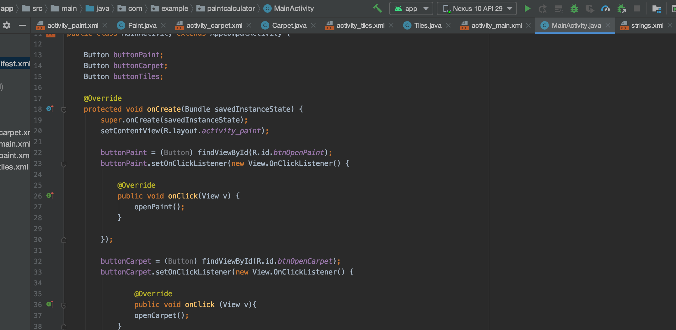 attempt to invoke virtual method