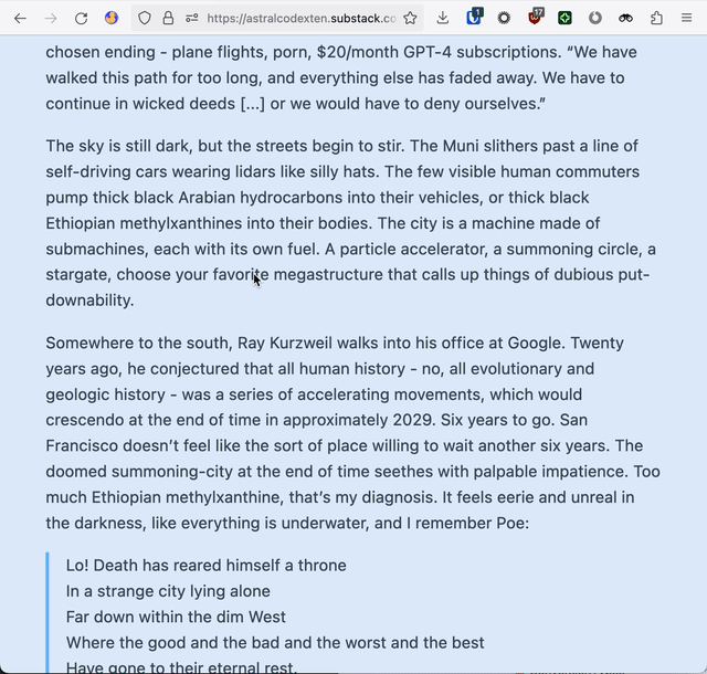 Prevent Firefox from scrolling while I type in the search within page