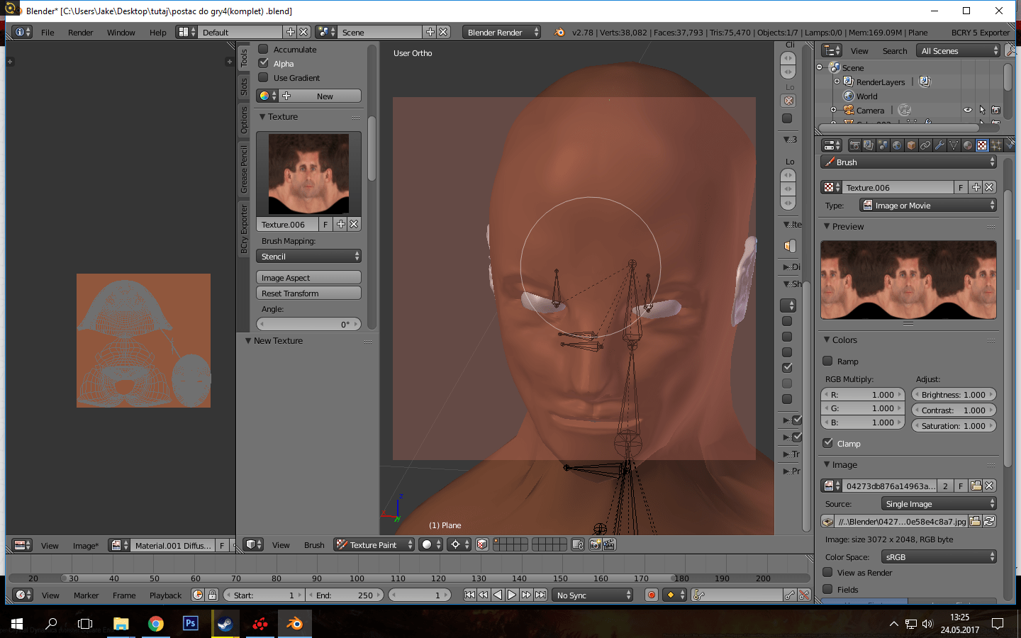 Texture paint problem Blender Stack Exchange