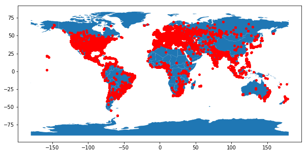 Plot Lat Long On Map google maps Plot latitude longitude from CSV in Python 3.6 Stack