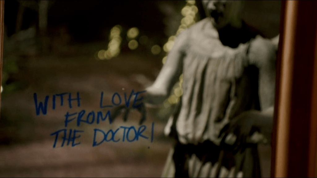 What happens if a weeping angel looks at a mirror r/doctorwho