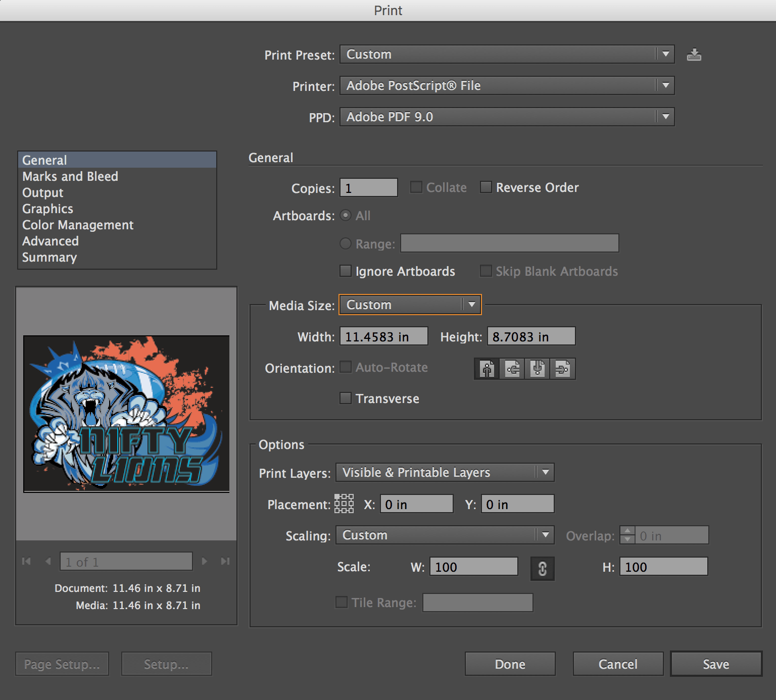 How to create Adobe PDF files in Illustrator