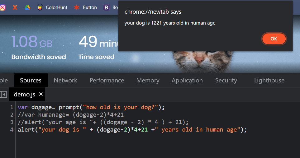 alert JavaScript problem about calculation and concatenation Stack