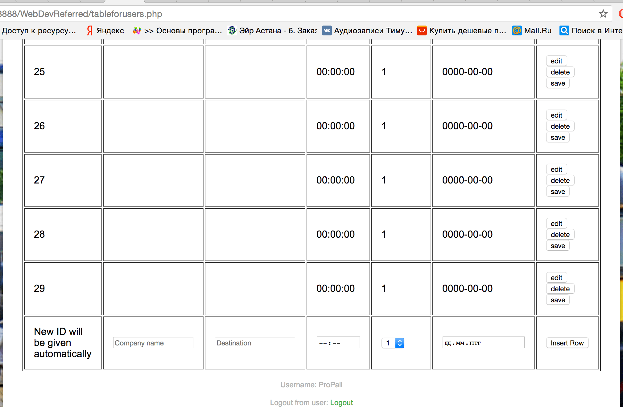 Html Table Css Decoration Examples
