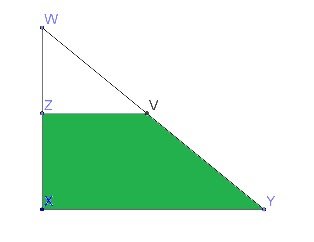 geometry Find the area of the shaded region under given curcumstances