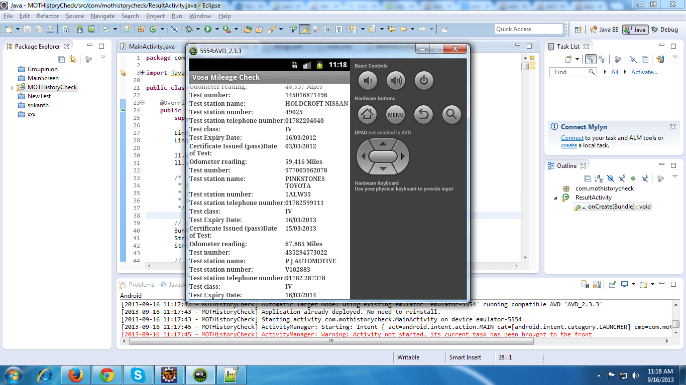 android how to arrange button at bottom of scrollview programatically