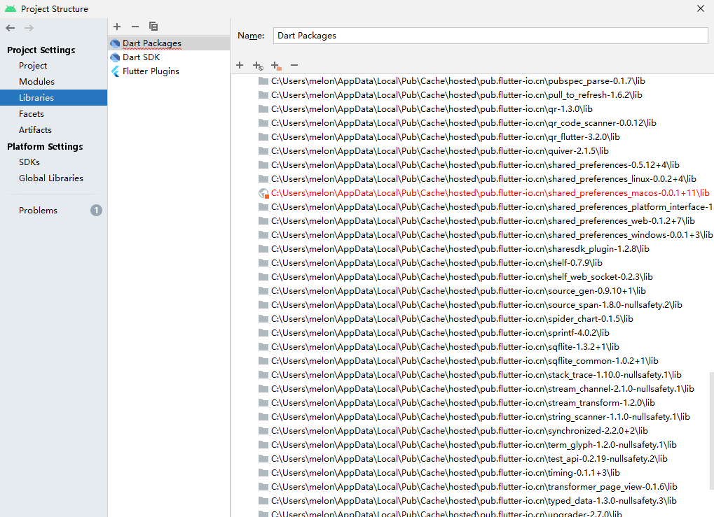 [Solved] Library Dart Packages has broken classes path 9to5Answer