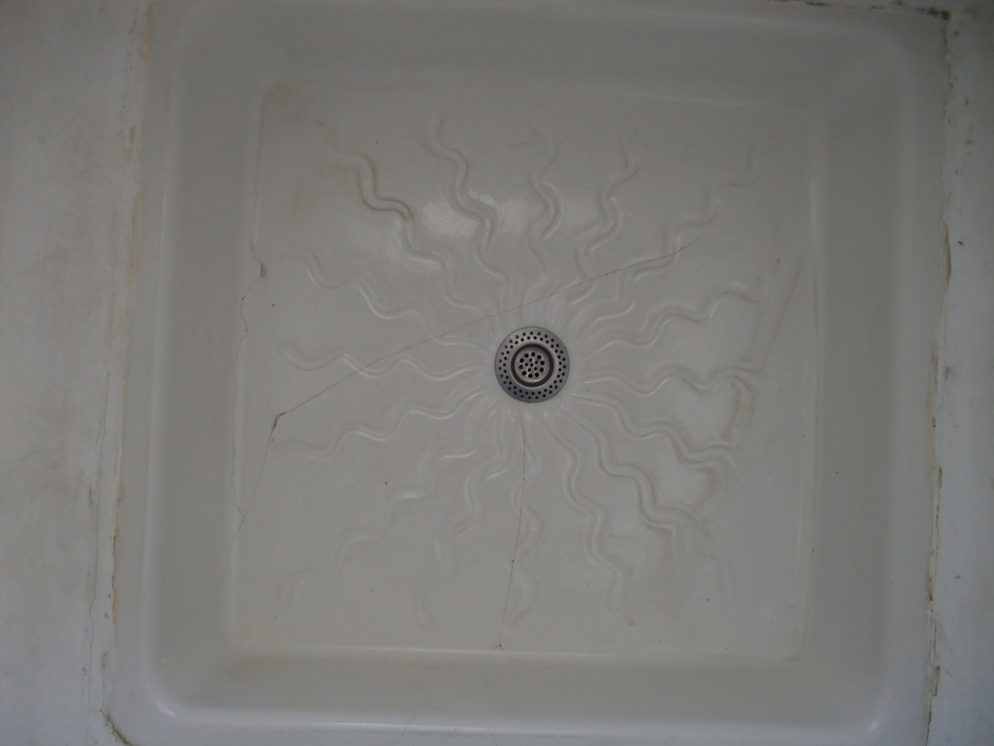 Cracked porcelain shower repair Home Improvement Stack Exchange