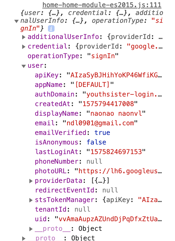 angular Displaying user daya after google login ionic Stack Overflow