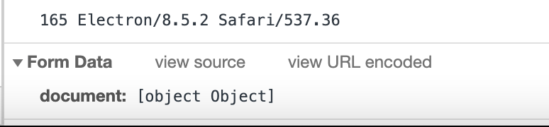 javascript Reactnative RNFetchBlob Axios Post request