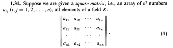 linear algebra Matrix notation differences Mathematics Stack Exchange