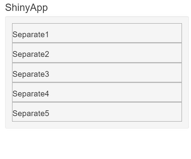 r How to clean up the shiny sidebar UI Stack Overflow