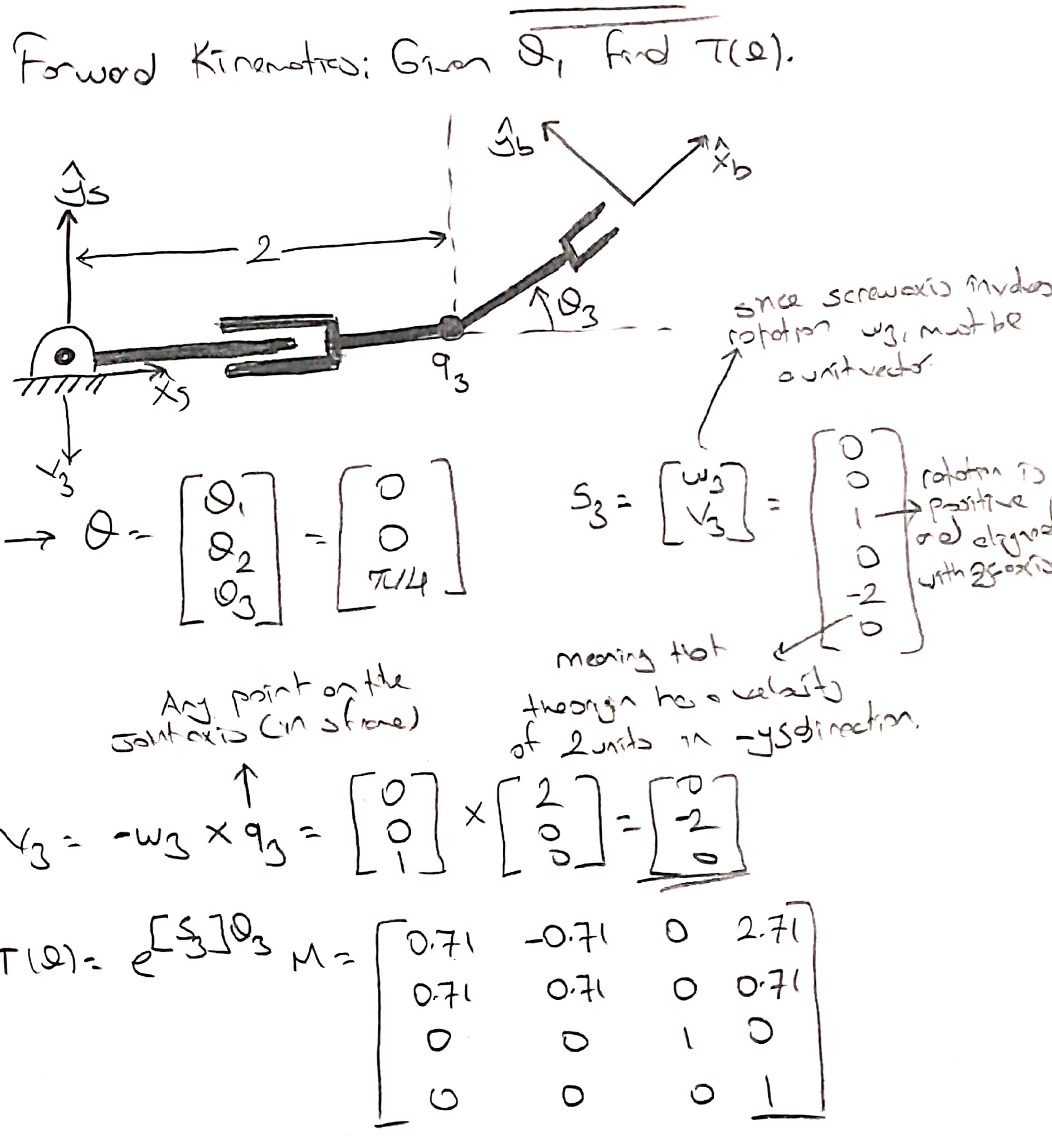 matrix Forward Kinematics on Matlab Stack Overflow